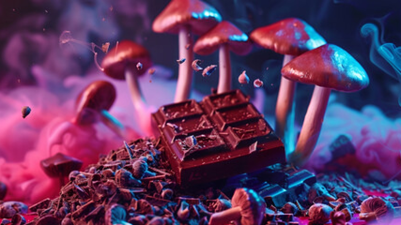 Mushroom Stress Relief Chocolate