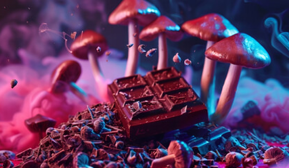 Mushroom Stress Relief Chocolate